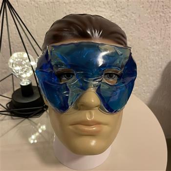 Máscara gel  com furo 65x10cm.