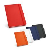 Caderno capa dura 12x17cm.