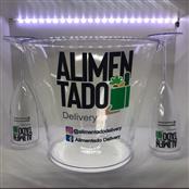 Balde de Gelo Acrílico