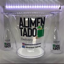 Balde de Gelo Acrílico